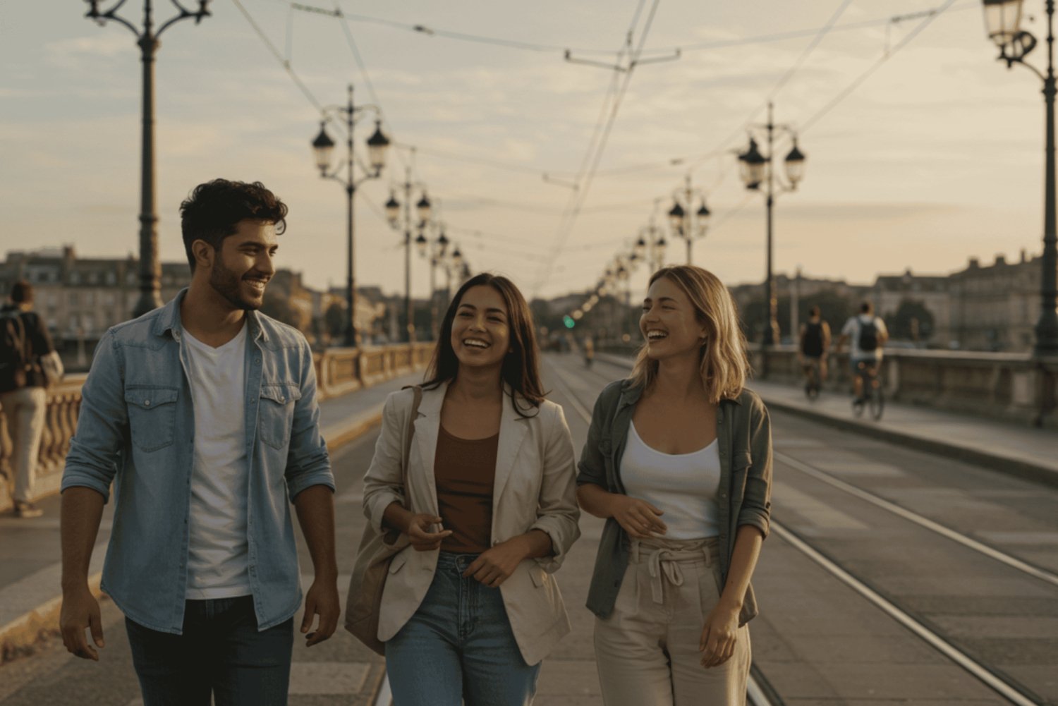 ボルドーを発見:現地ガイド付きプライベートウォーキングツアー