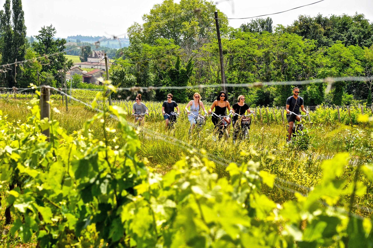 Explora Saint-Émilion em e-Bikes: Excursão em pequenos grupos, excursão de meio dia