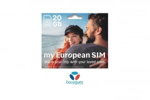 France: 30 GB Data Sim Card with Unlimited Calls and SMS