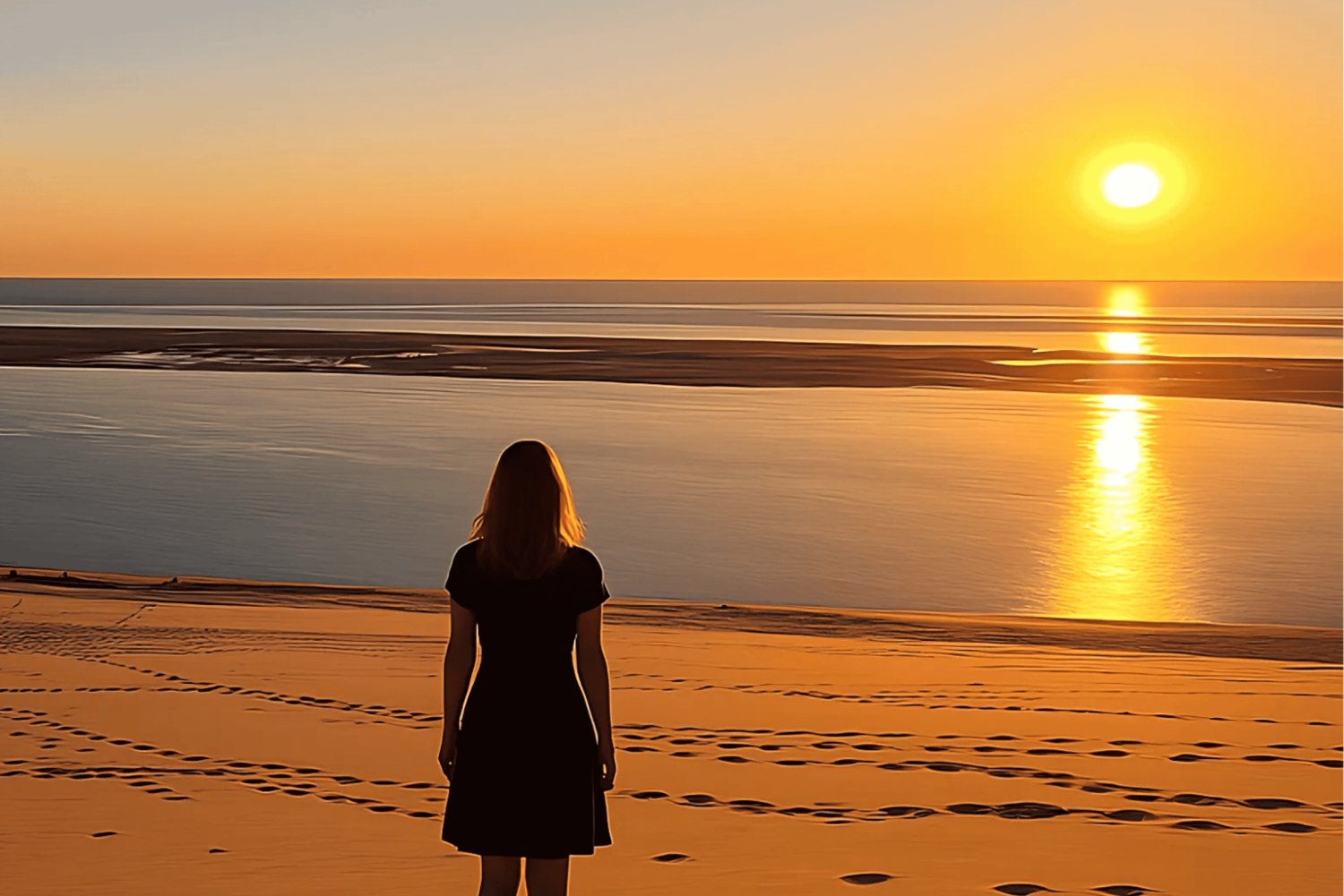 Von Bordeaux aus: Dune du Pilat Sonnenuntergangstour mit französischem Picknick