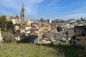 Van Bordeaux naar Saint-Émilion: ontbijt + bezoek + proeverij