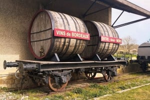 De Bordeaux a Saint Emilion em bicicleta de cascalho - degustação de vinhos