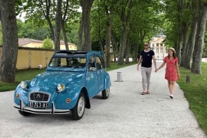 Margaux & Médoc private Ganztagestour mit einem Oldtimer