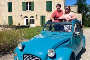 Margaux & Médoc private FULL day tour with a classic car