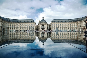 Bordeaux-Panoramatour in einem Premium-Fahrzeug mit einem Guide