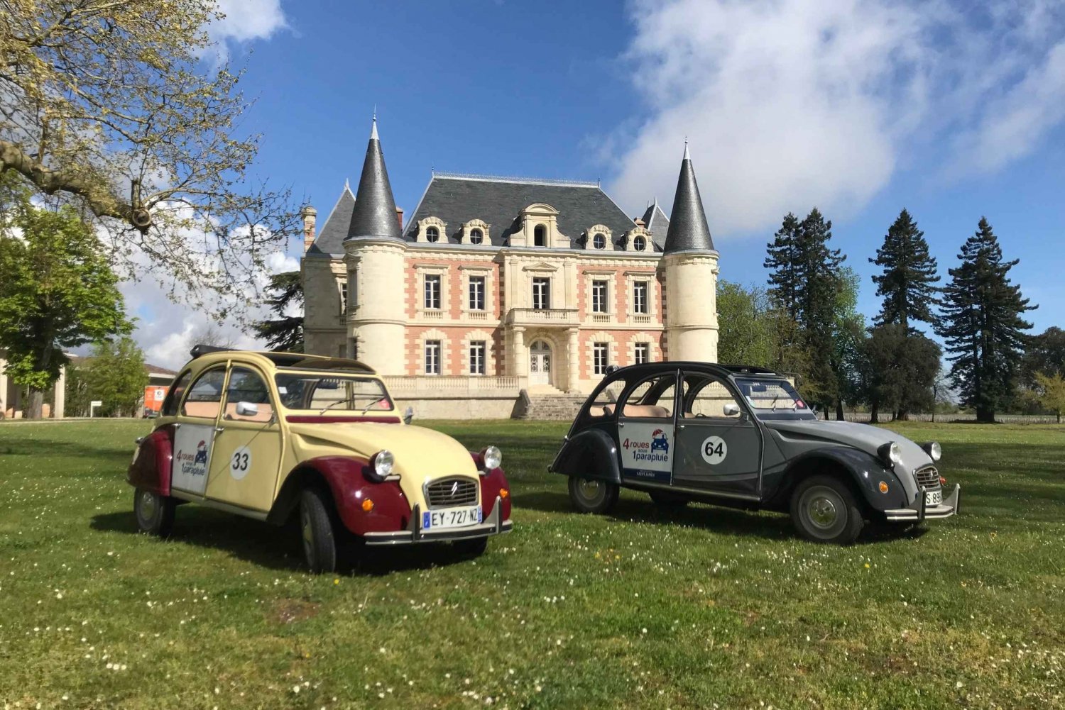 Pessac-Léognan : Citroën 2CV Private Half-Day Wine Tour