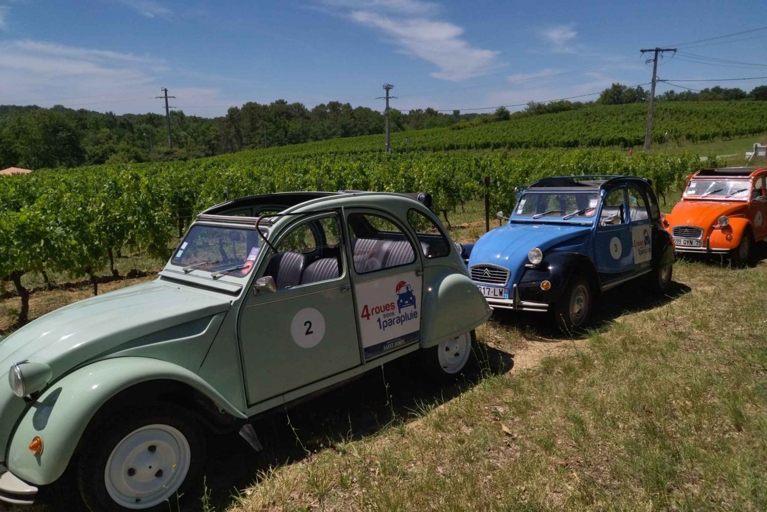 Saint-Émilion : Citroën 2CV Private 1 Day Wine Tour