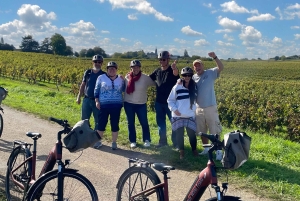 Passeio de bicicleta e vinho em Saint Emilion