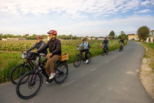Passeio de bicicleta e vinho em Saint Emilion
