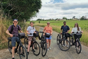 Passeio de bicicleta e vinho em Saint Emilion