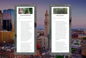 App Self-guided tours with Audioguide Boston
