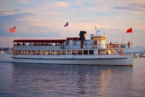 Boston: City Lights Sightseeing Cruise on Classic Boat