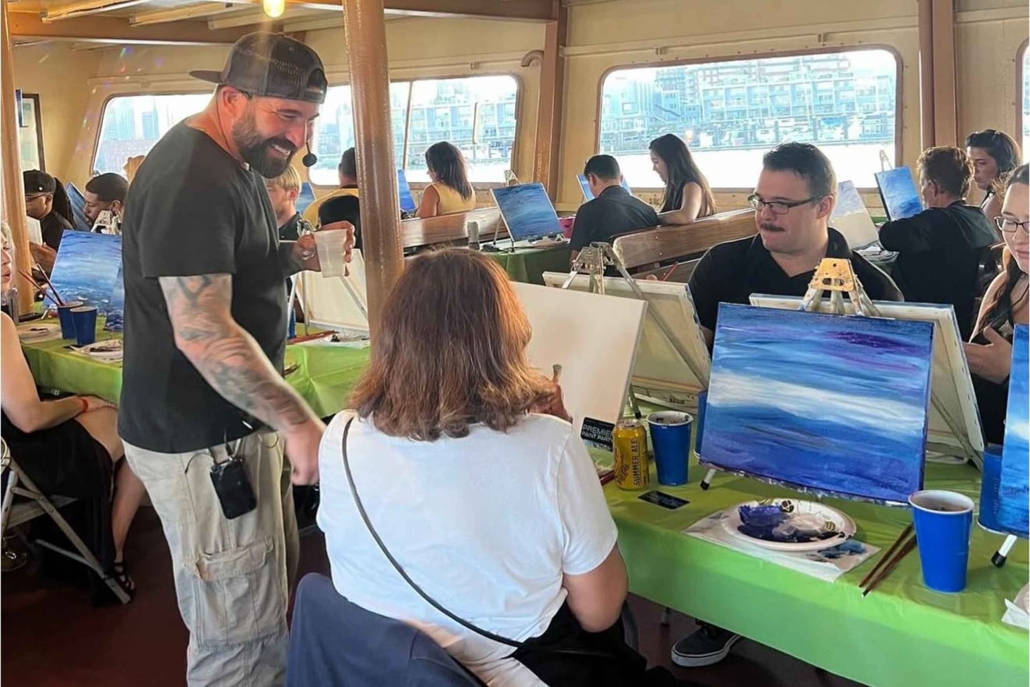 Boston: Dinner Cruise with Buffet and Live Music