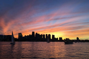 Boston : Croisière au coucher du soleil dans le port