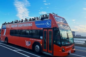 Boston: Hop-On Hop-Off Double-Decker Bus Sightseeing Tour