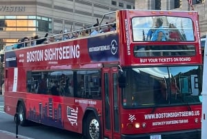 Boston: Hop-On Hop-Off Double-Decker Bus Sightseeing Tour