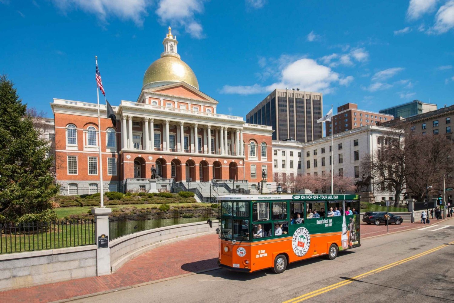Boston: Hop-on-hop-off-tour met de Old Town-trolley