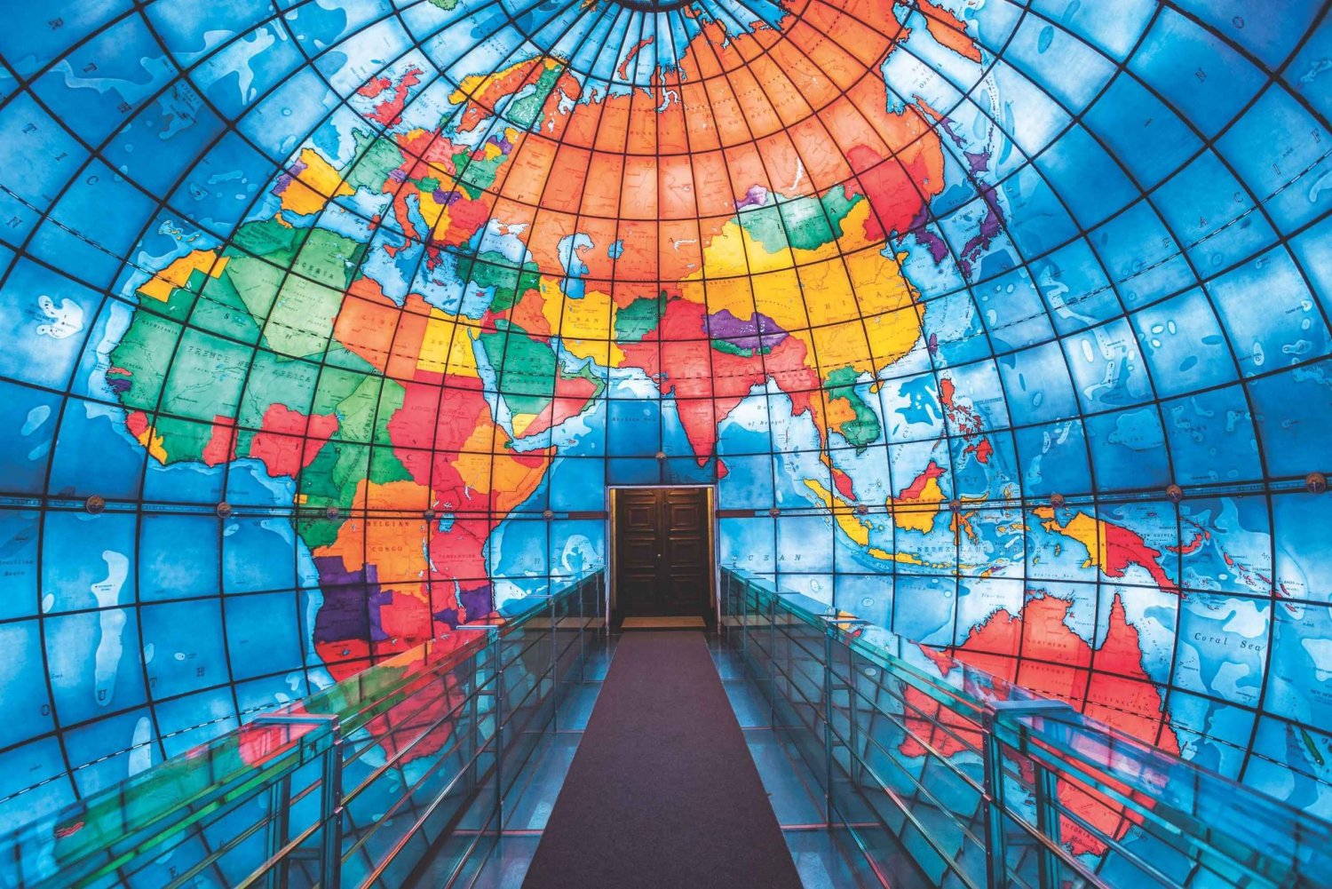 Boston: Mapparium® globe + How Do You See the World?™
