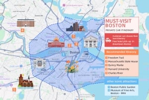 Bostonin yksityinen kiertoajelu päivittäisellä autonkuljettajalla