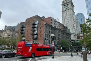 Boston Sightseeing: Single Ride Pass With Double-Decker Bus
