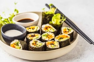 Boston: Aula de sushi com chef local
