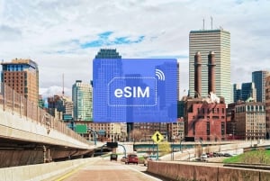 Boston: US/ North Americas eSIM Roaming Mobile Data Plan