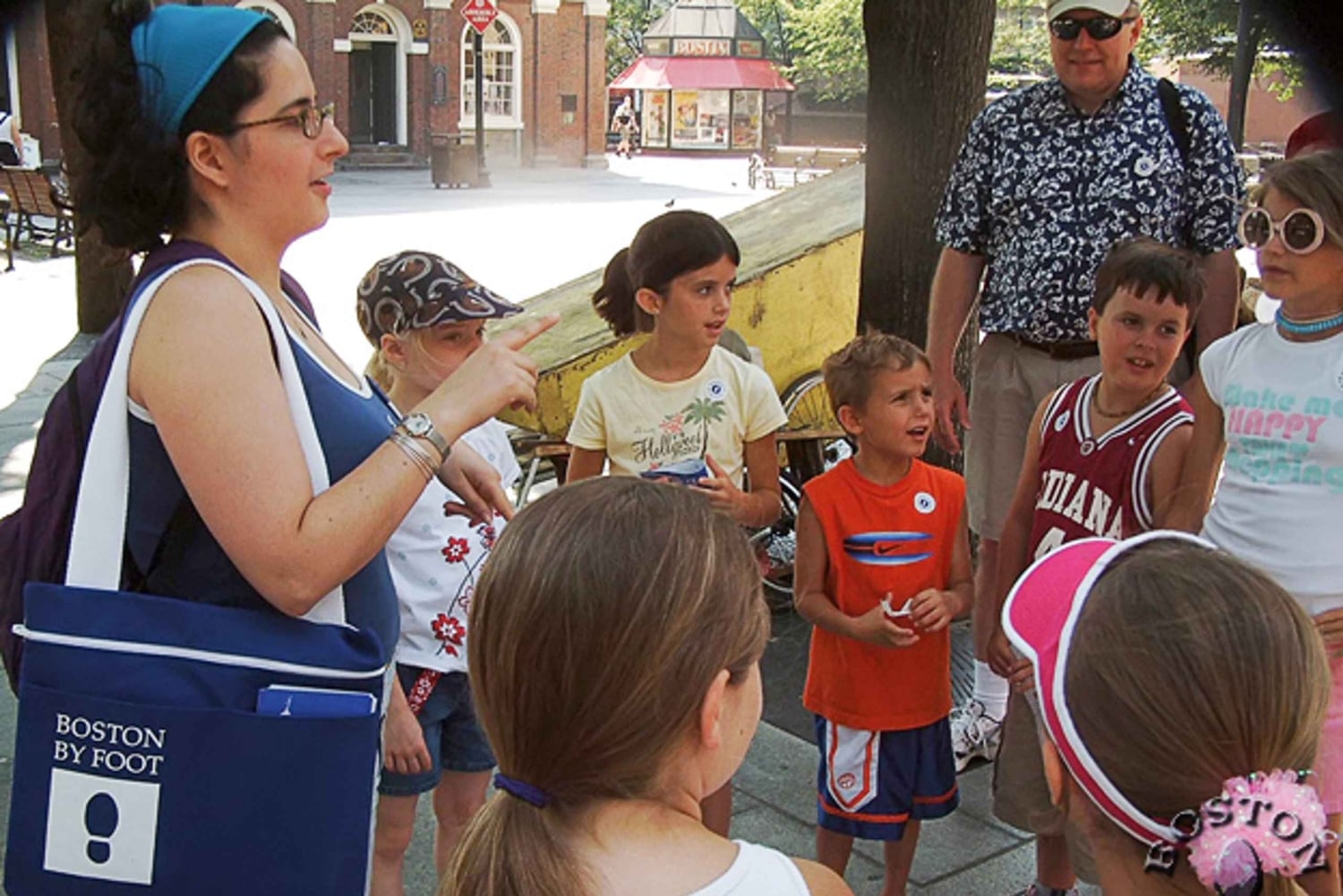 Bostonin kävelykierros lapsille