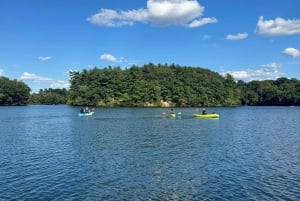 Memorial Beach: Lake Massapoag Utleie av enkelt- eller tandemkajakk