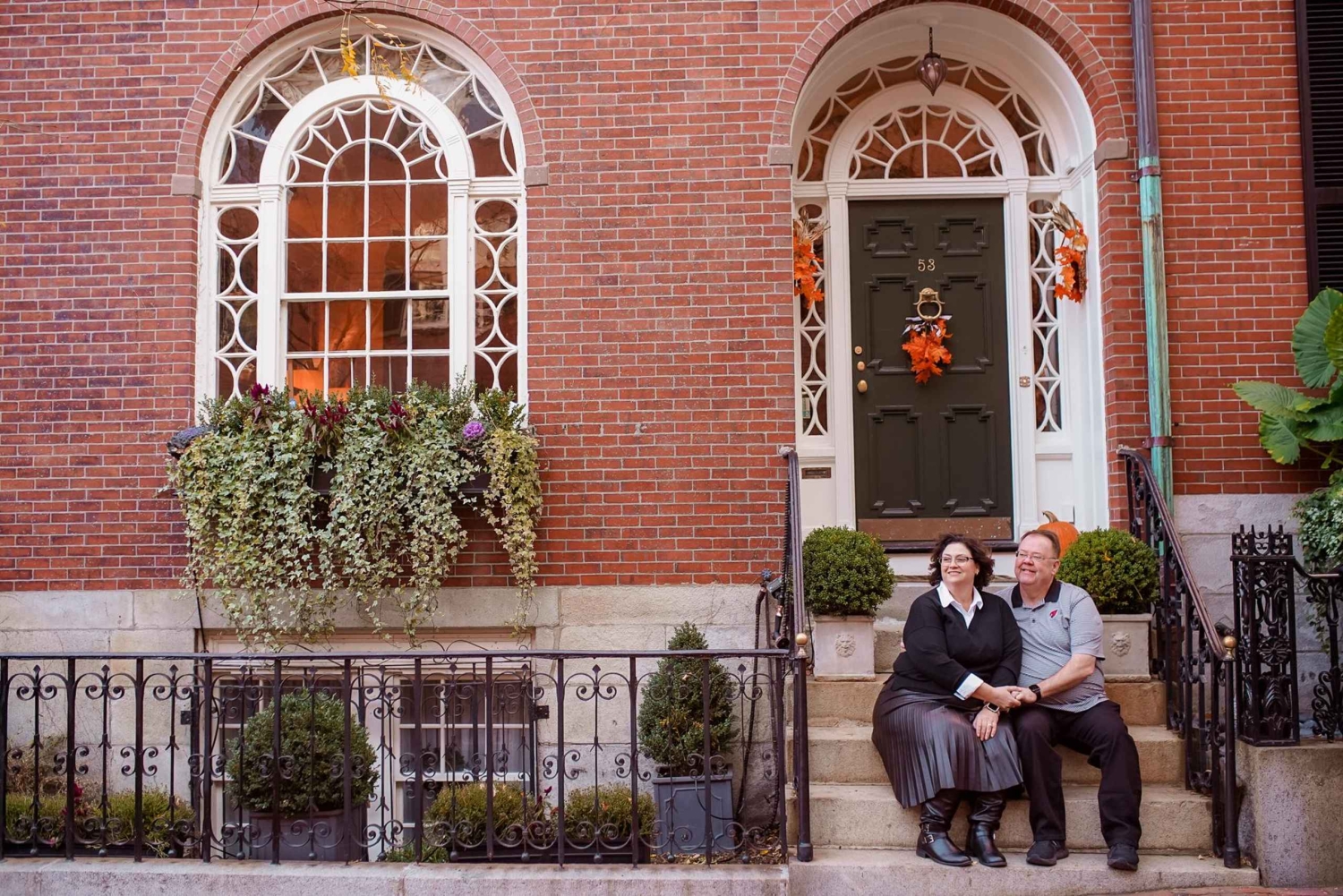 Privat professionell semesterfotografering i Boston