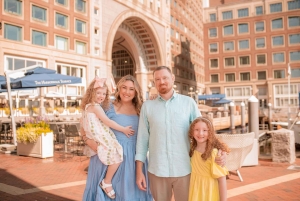 Privat professionell semesterfotografering i Boston