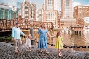 Privat professionell semesterfotografering i Boston