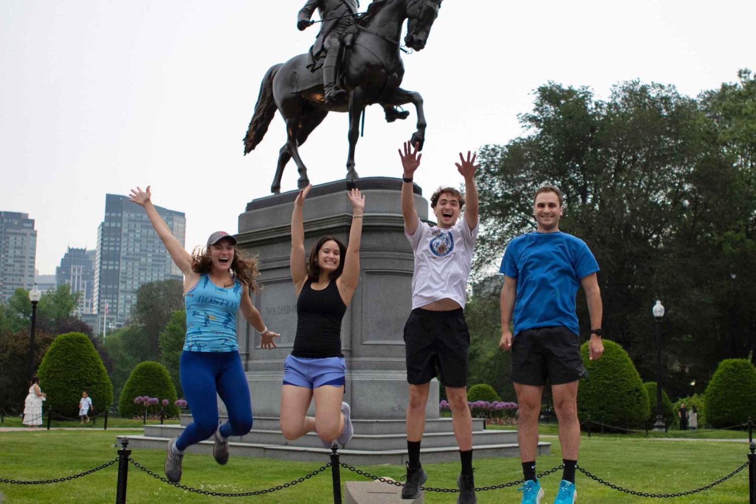 Um passeio revolucionário a correr por Boston