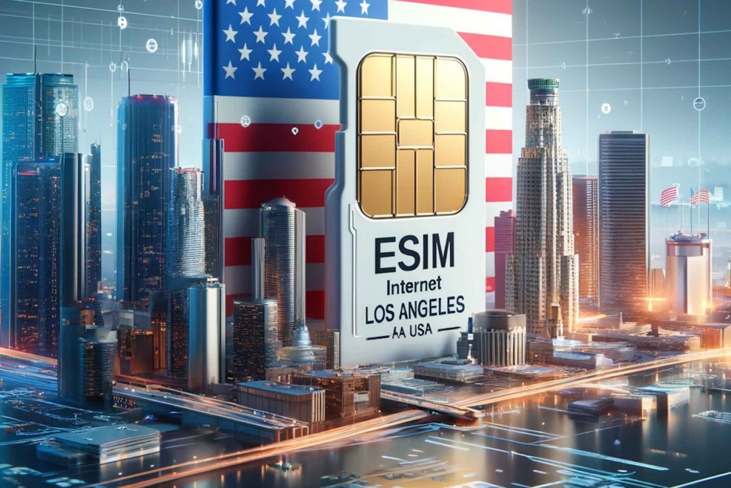 USA : eSIM Internet Data Plan for 5G United States