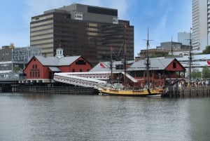 Boston: App-basert spasertur langs havnepromenaden og Tea Party