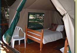 Delta Dawn campsite