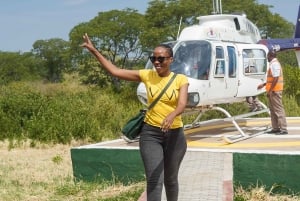 From Kasane: Helicopter Safari Flight (Chobe National Park)