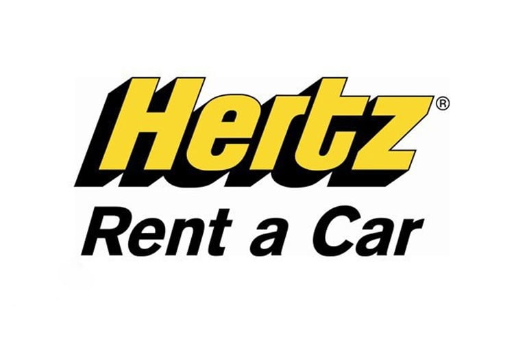 Hertz car Rental logo. Hertz customer service. Hertz car Rental Round Rock TX.