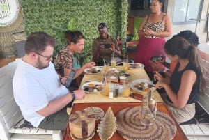 Maun: Byrundtur med lokal guide og smaking av tradisjonell mat