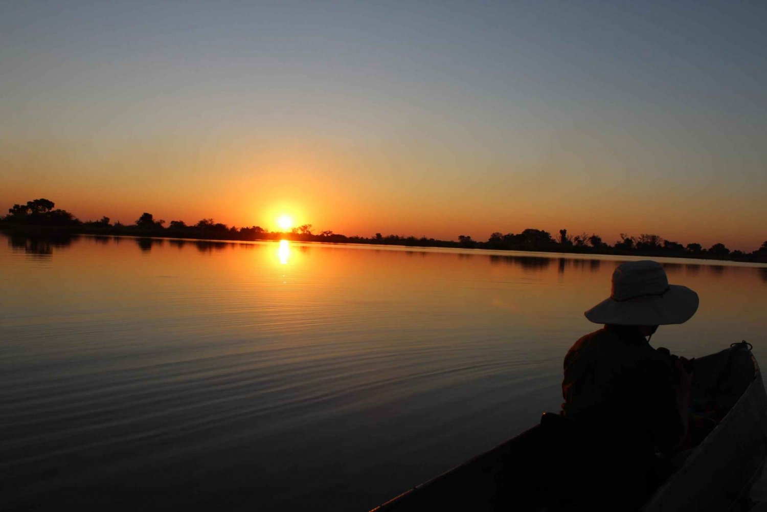 Okavango Delta: Mokoro dagstur