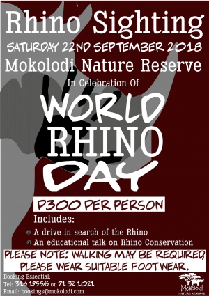 Mokolodi Rhino Day