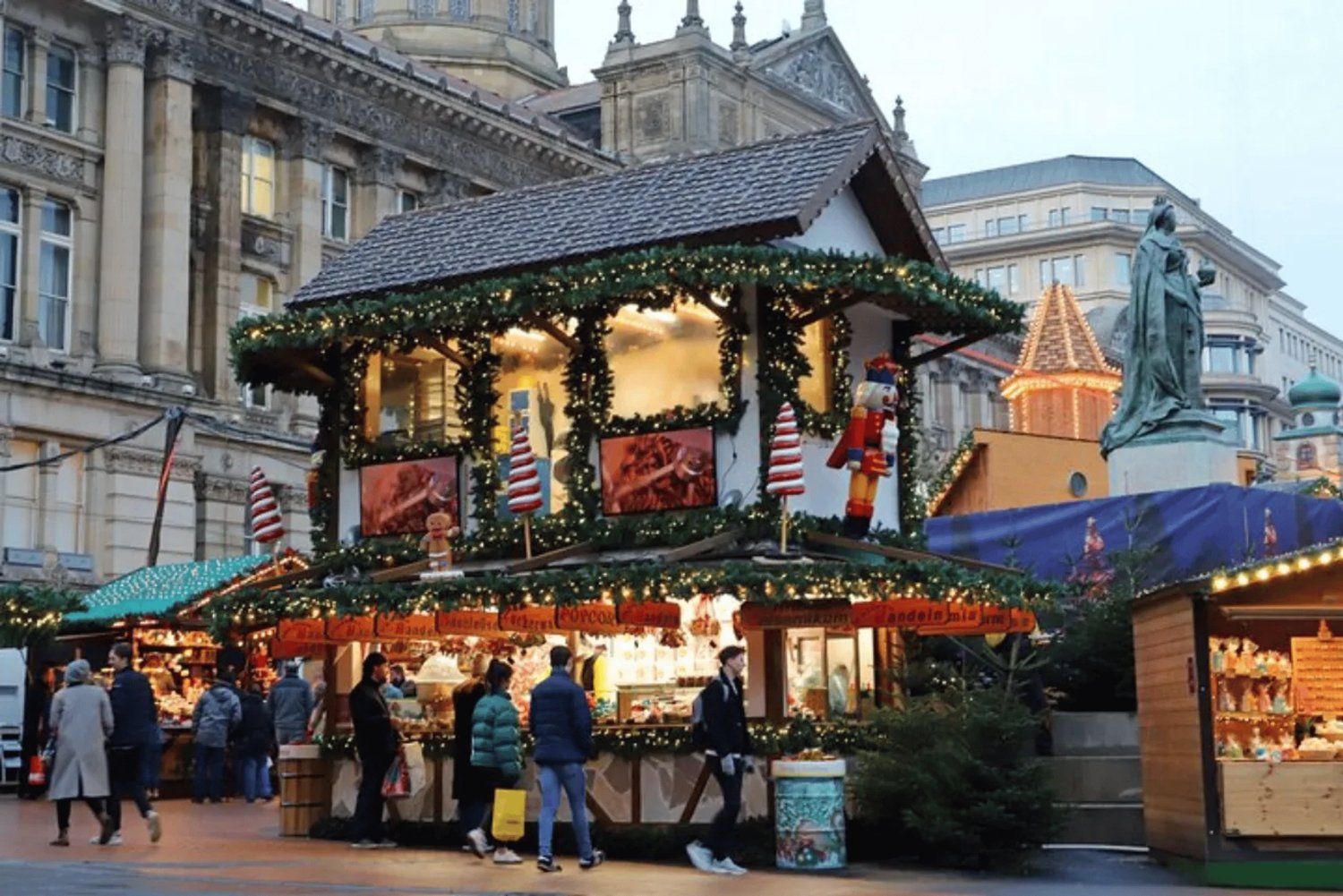 Birmingham: Julemarked og festlig lysvandring