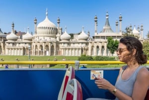 Brighton: Sightseeing med Hop-On Hop-Off-buss i byen