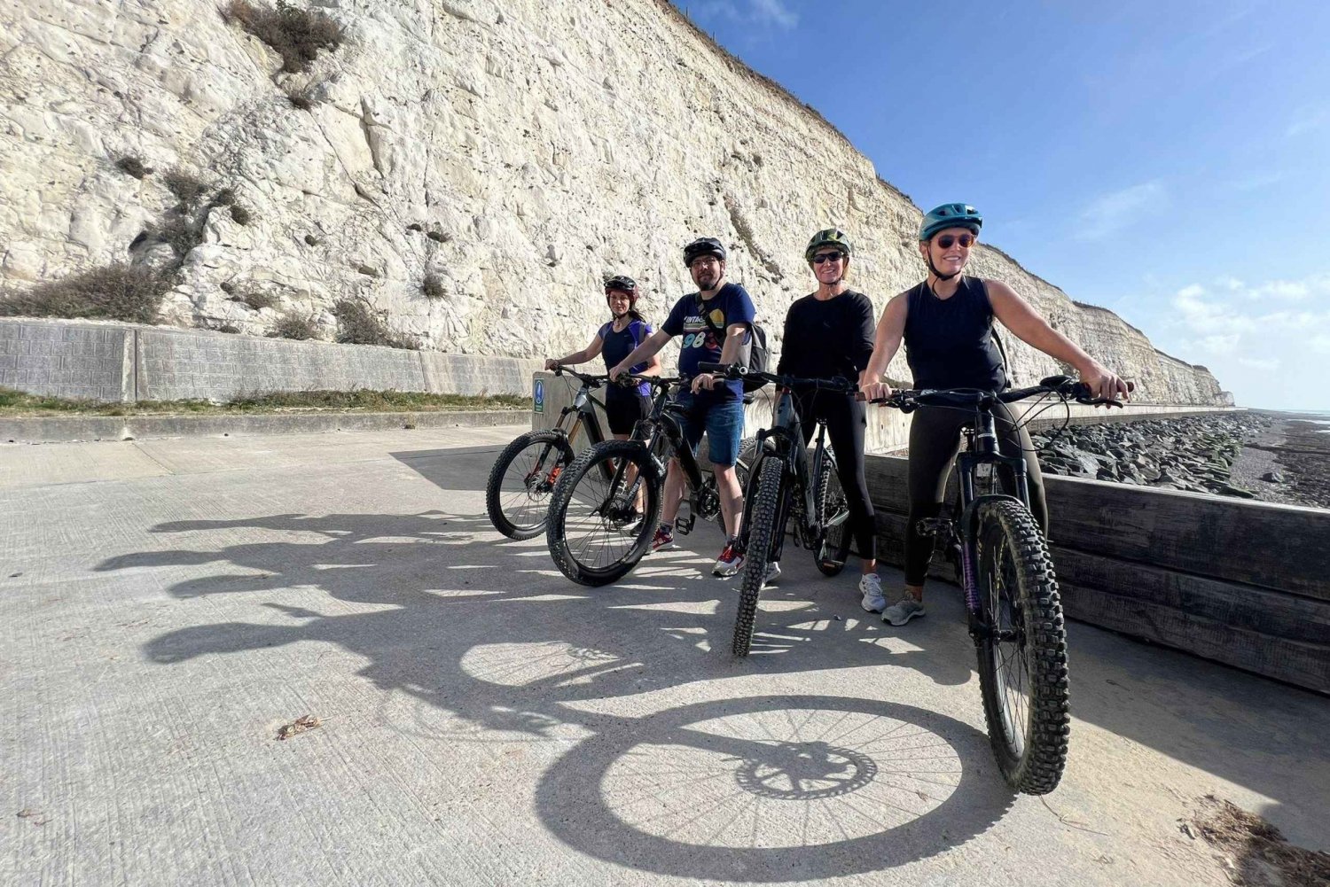 Brighton: E-Bike-tur längs kusten