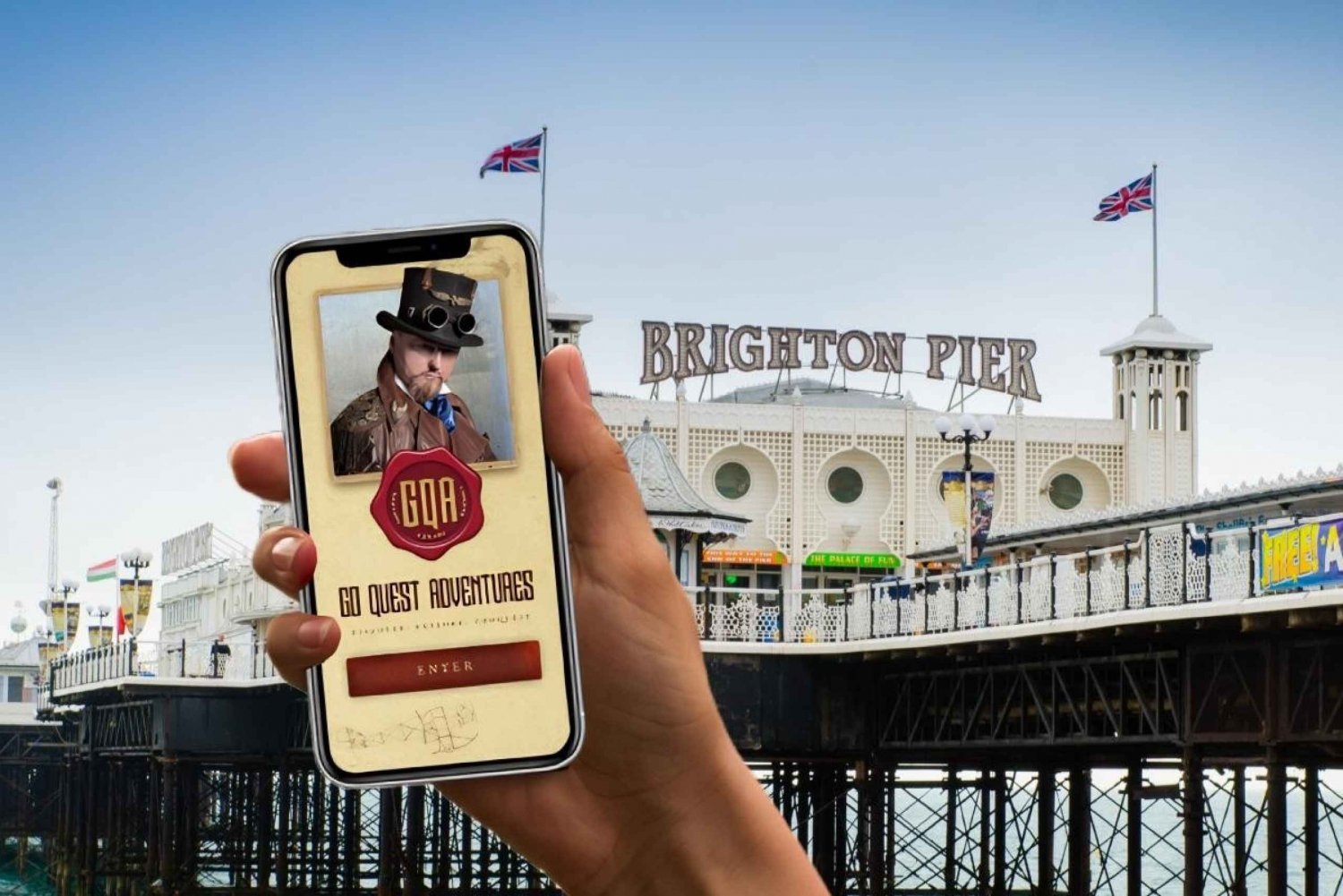 Brighton: Self-Guided City Walk & Immersive Treasure Hunt