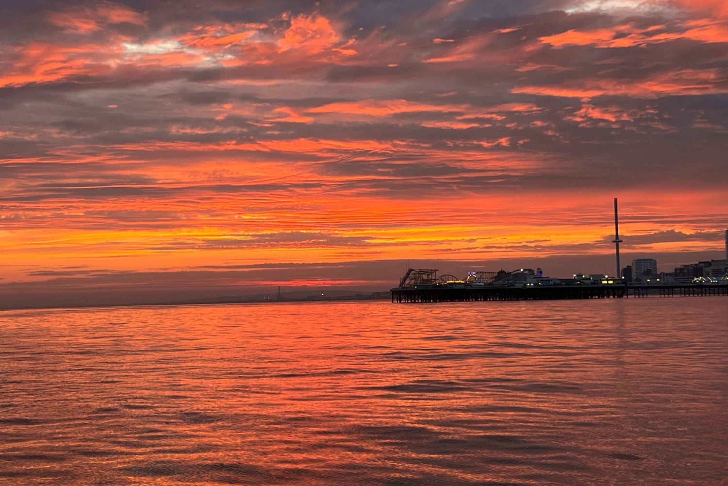Brighton: Seglingskryssning i solnedgången med ett glas vin
