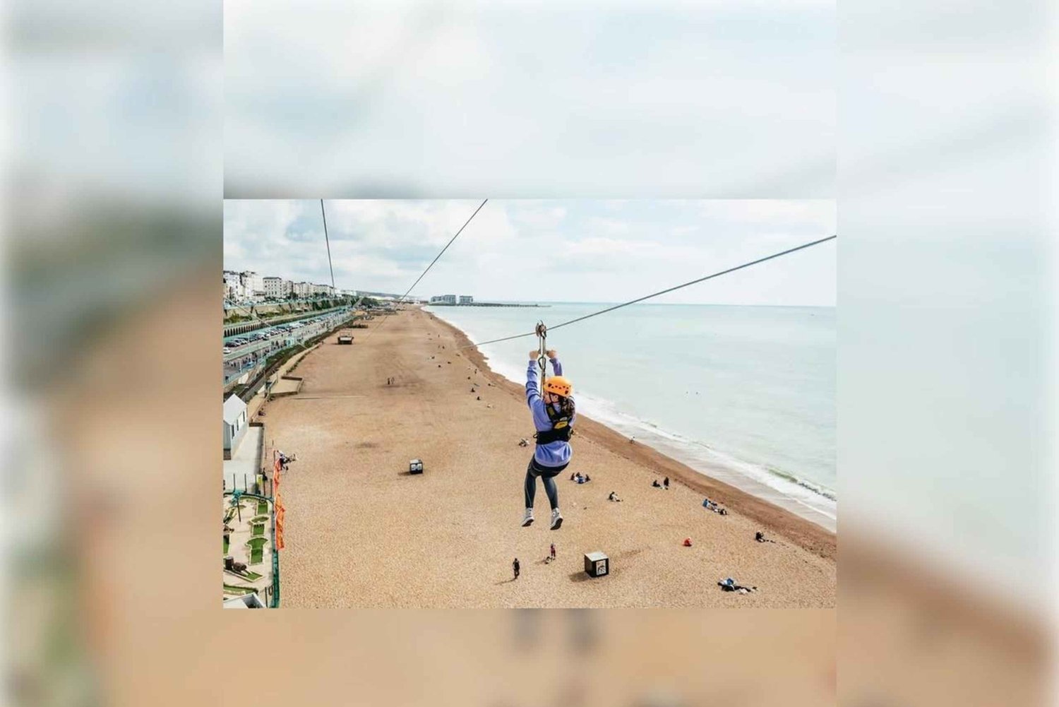 Brighton: Ticket für die Seilrutsche und Transfer
