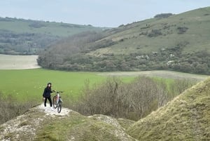 Wycieczka rowerowa eBike po lesie Friston Forest i Seven Sisters