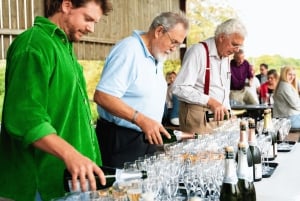 Fra London: Vintur med vintagebuss og togbilletter tur-retur