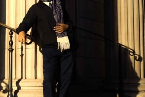 London: 1980s-Inspired Photoshoot at Iconic Landmarks