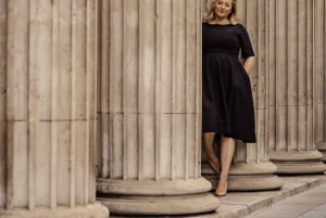 London: 1980s-Inspired Photoshoot at Iconic Landmarks